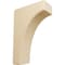 Ekena Millwork 3 1/2"W x 8"D x 12"H Clarksville Bracket, Maple BKTW04X08X12CVMA - alternate 1